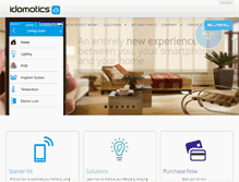 Tablet Screenshot of idomotics.com